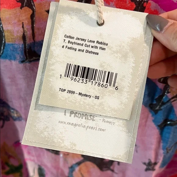 Magnolia Pearl pink Love Robina tee (item 15.10) - Picture 2 of 6